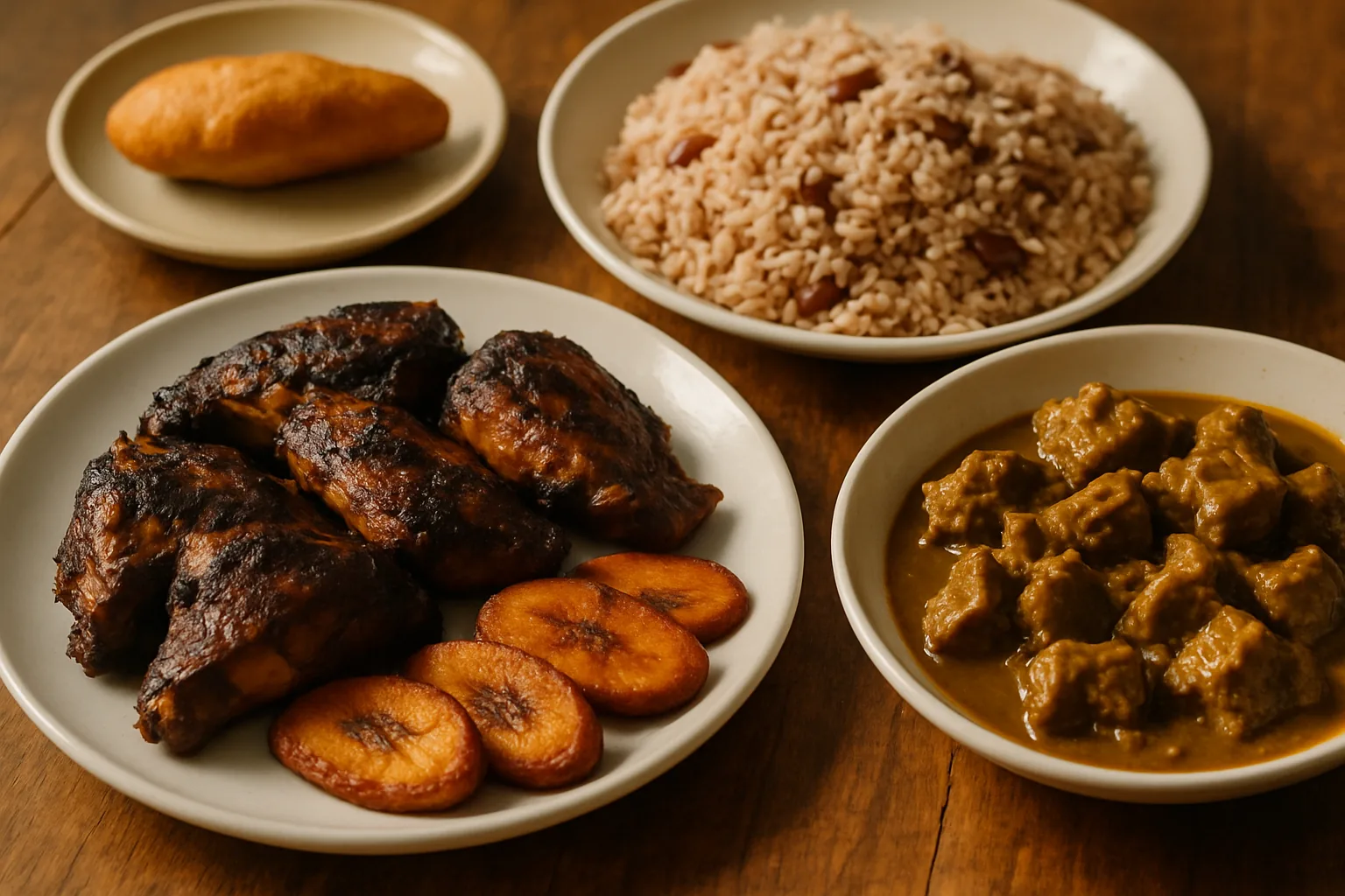 Caribbean food in Brixton