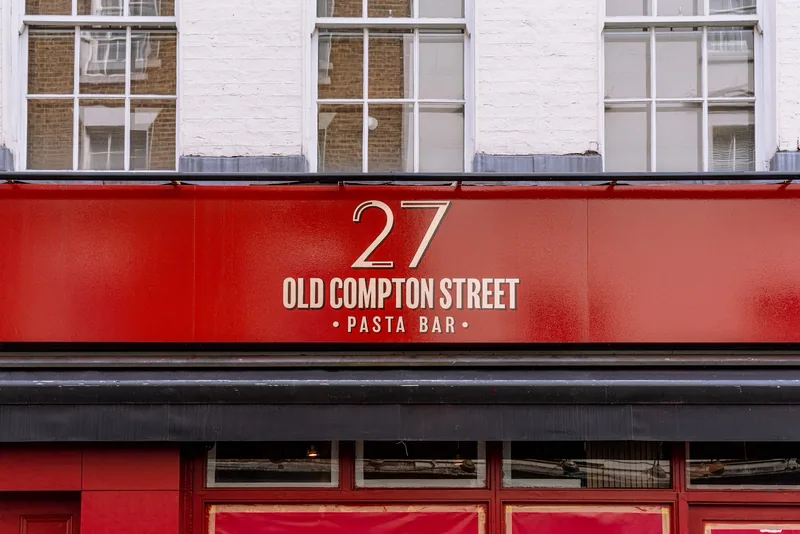27 Old Compton Street, italian kitchen at 27 Old Compton Street in Westminster, London