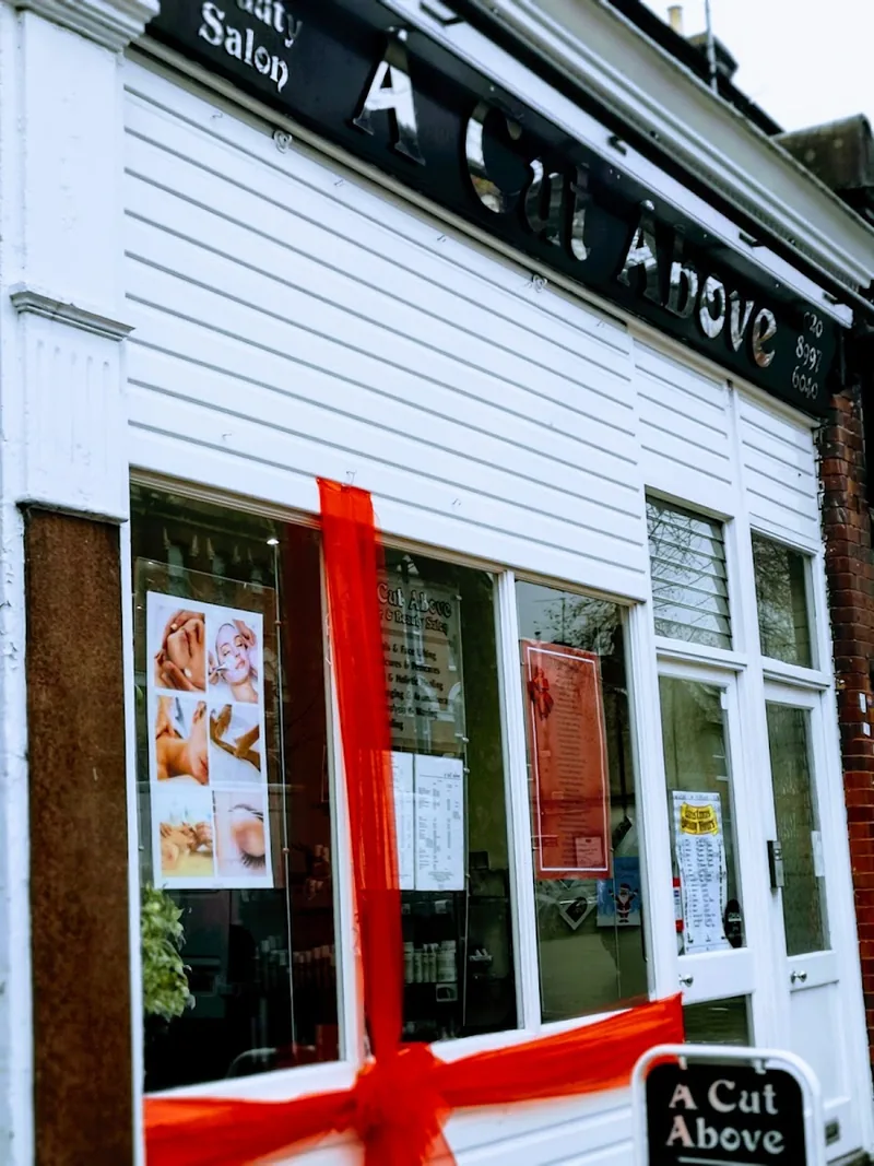 A Cut Above (17), hair salon at 17 Castle Hill Parade in Ealing, London