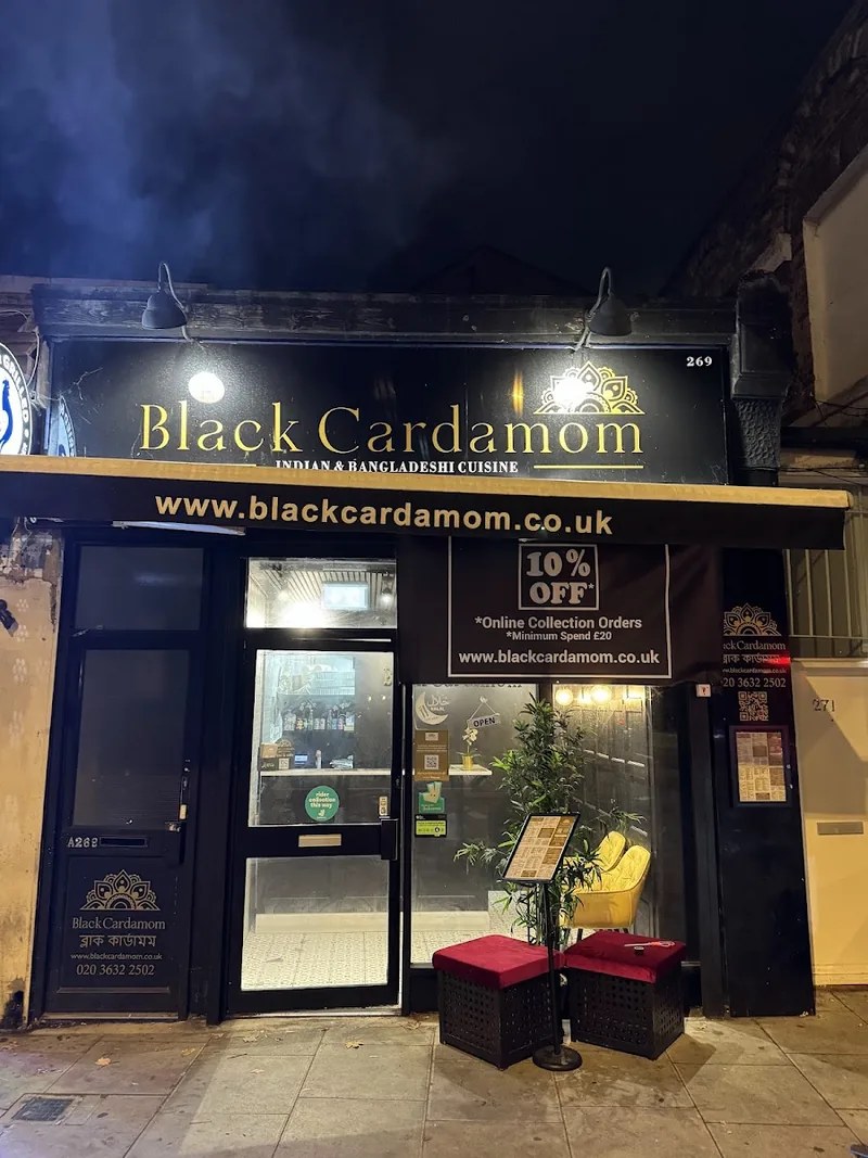 Black Cardamom, indian kitchen at 269 Well Street in Hackney, London