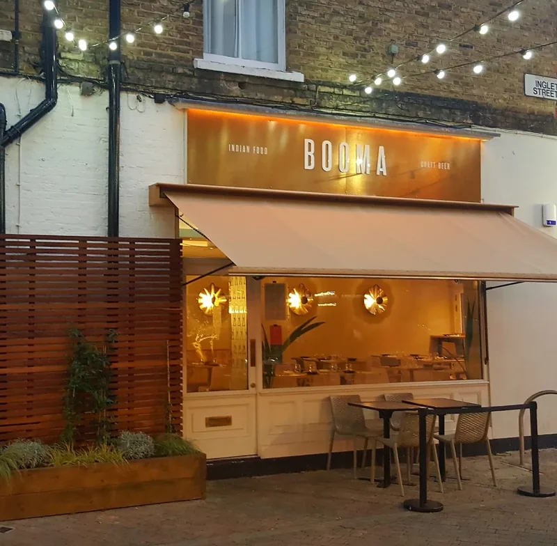 Booma, indian kitchen at 244 Brixton Road in Lambeth, London