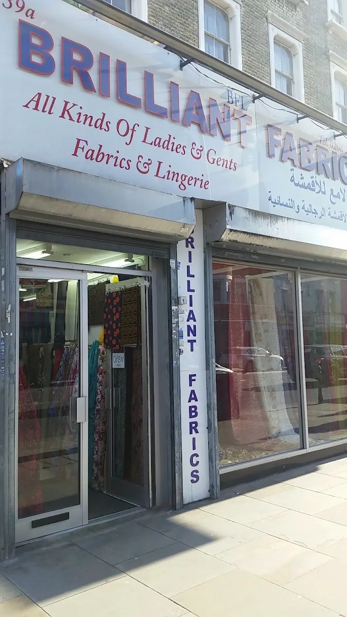 Brilliant Fabrics, fabric and textiles at 39a Goldhawk Road in Hammersmith and Fulham, London