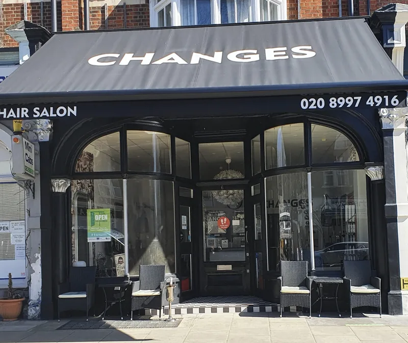 Changes, hair salon at 6 The Avenue in Ealing, London
