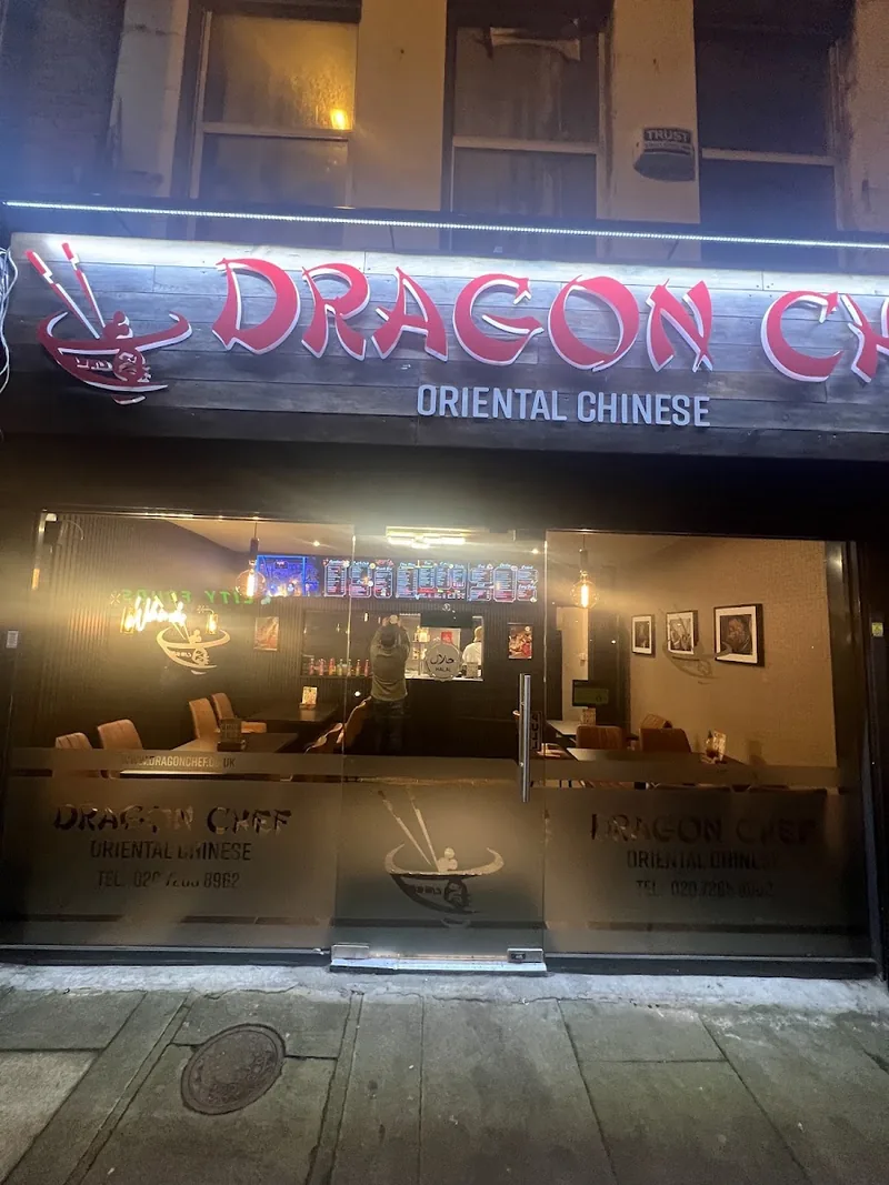 Dragon Chef, chinese kitchen at 406 Commercial Road in Tower Hamlets, London