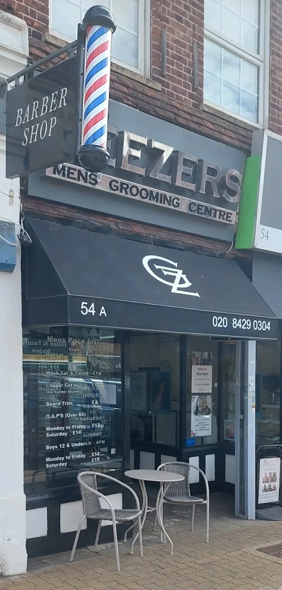 Geezers, hair salon at 54A Bridge Street in Harrow, London