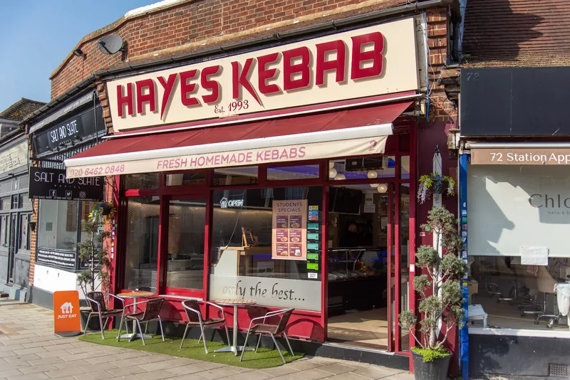 Hayes Kebab, turkish grill at 2 Bourne Way in Bromley, London